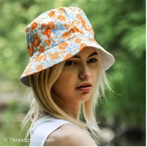 Floral Bucket Hat - Assorted Colors